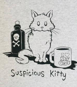 The Original Suspicious Kitty T-Shirt